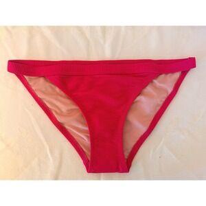 J.Crew‎ Bikini Bottom Womens S Pink New Ribbed Re-imagined BH485